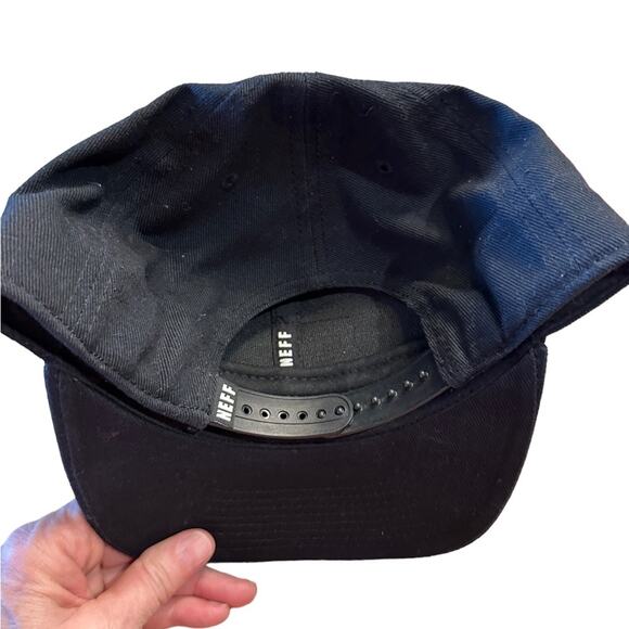 Neff Company Black Cotton Snap Back Hat/Cap - Picture 3 of 7